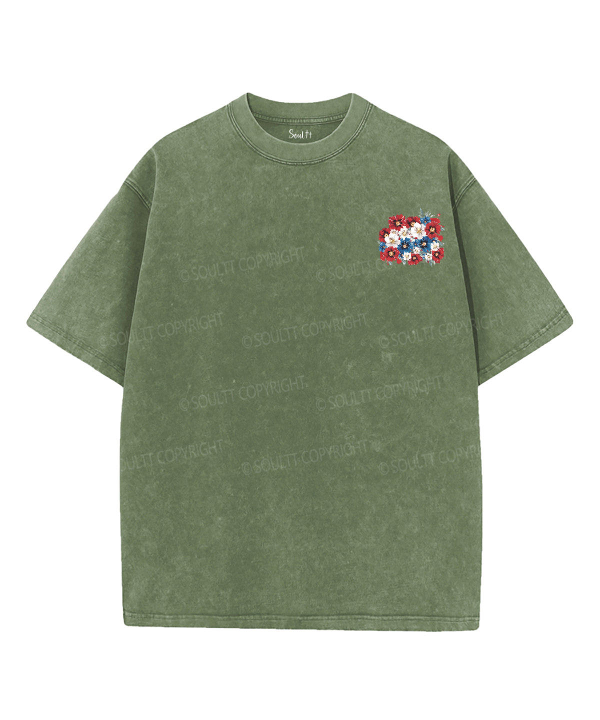 250 Years America Anniversary Double Sided Unisex Washed Christian T-shirt