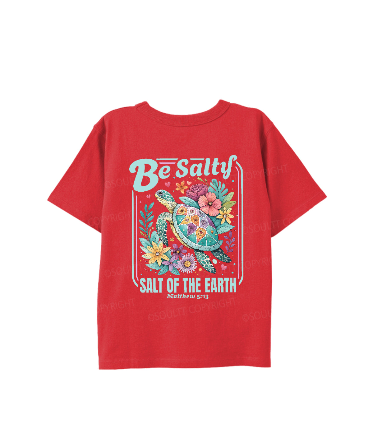 Kids Salt Of The Earth Double Sided Cotton Christian T-shirt