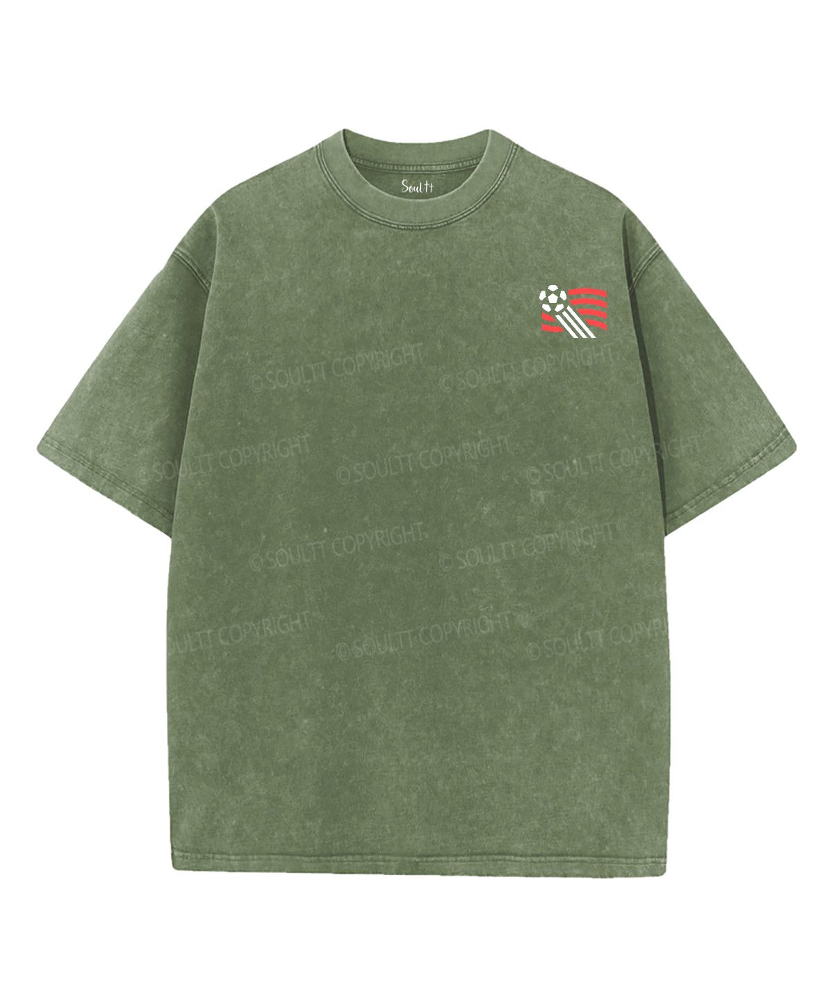 World Cup Double Sided Unisex Washed Christian T-shirt