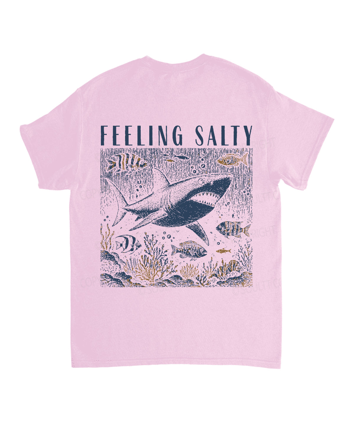 Feeling Salty Double Sided Unisex Cotton Christian T-Shirt