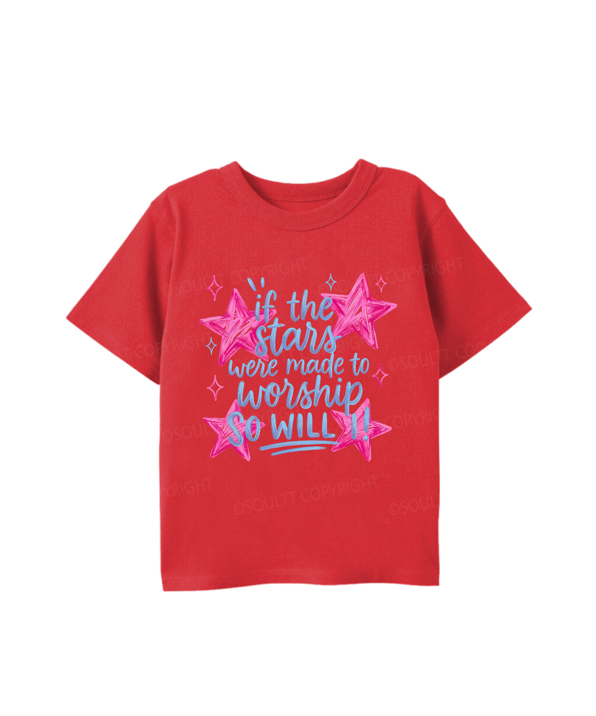 Kids If The Stars Were Made Cotton Christian T-shirt