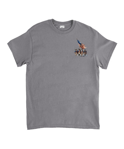 250 Years America Anniversary Double Sided Unisex Cotton Christian T-Shirt