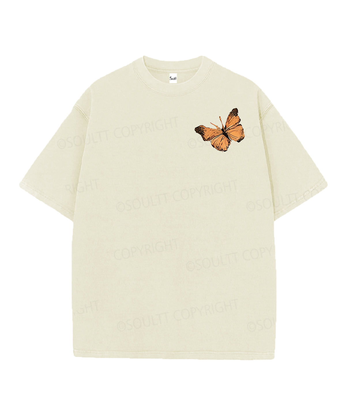 She Tends Her Garden Double Sided Unisex Christian Washed T-Shirt & Shorts