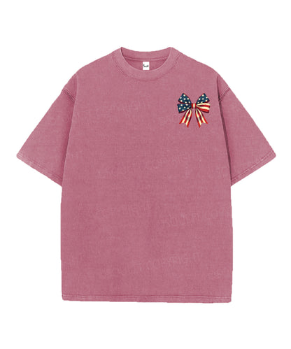 250 Years America Anniversary Double Sided Unisex Christian Washed T-Shirt & Shorts