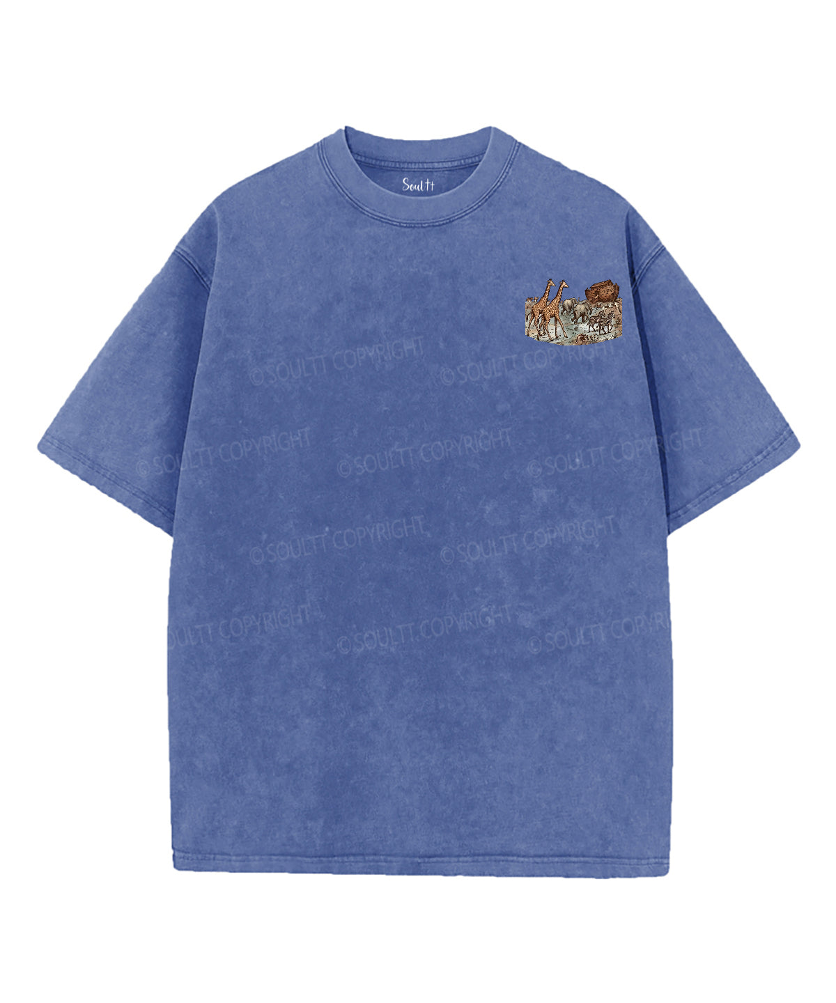 We're Saving The Species Double Sided Unisex Washed Christian T-shirt