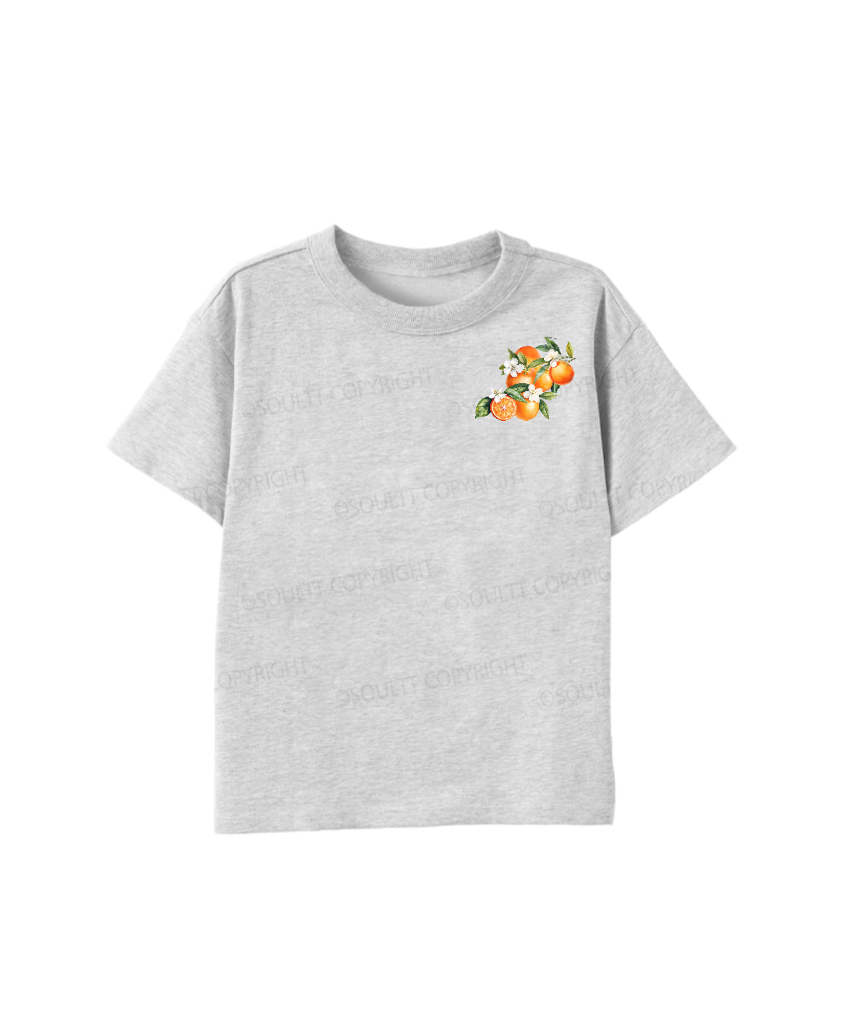 Kids Fruit Of The Spirit Double Sided Cotton Christian T-shirt
