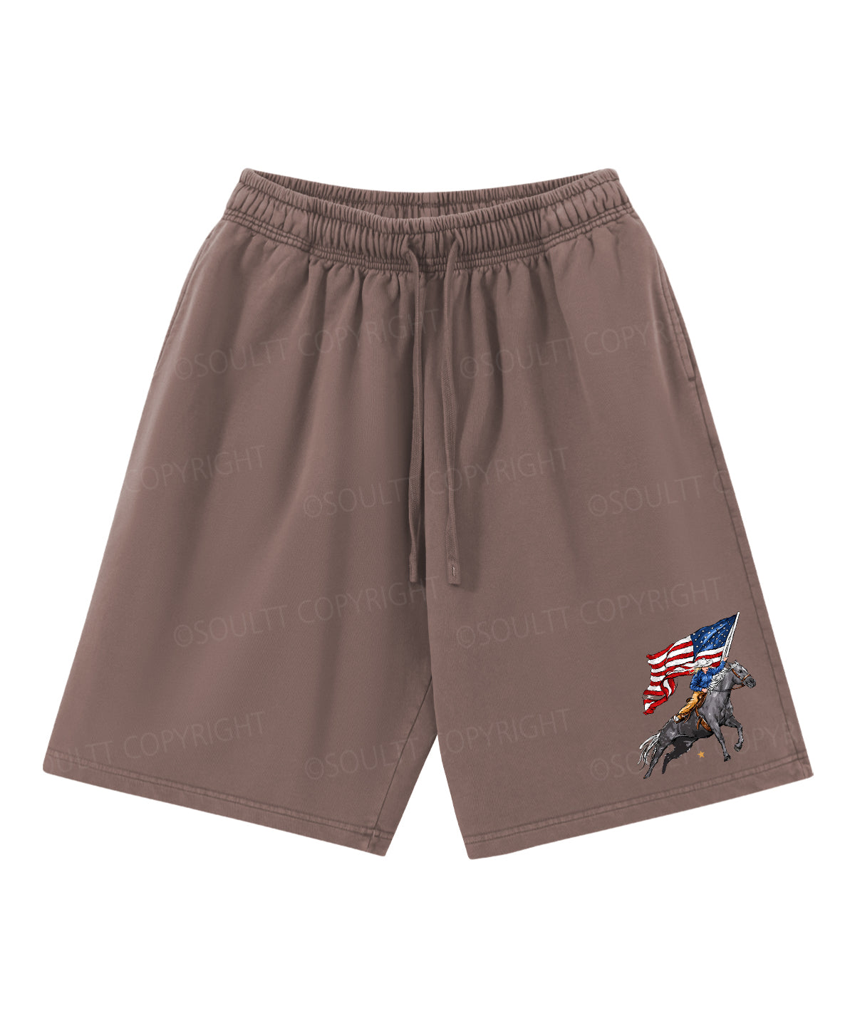 250 Years America Anniversary Double Sided Unisex Christian Washed T-Shirt & Shorts