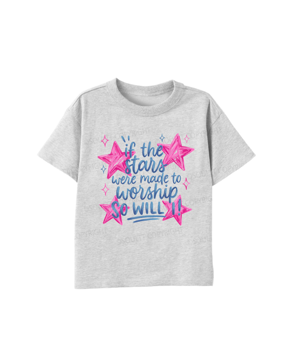 Kids If The Stars Were Made Cotton Christian T-shirt