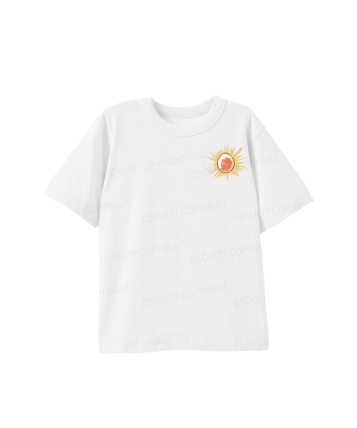 Kids His Mercies Are New Double Sided Cotton Christian T-shirt