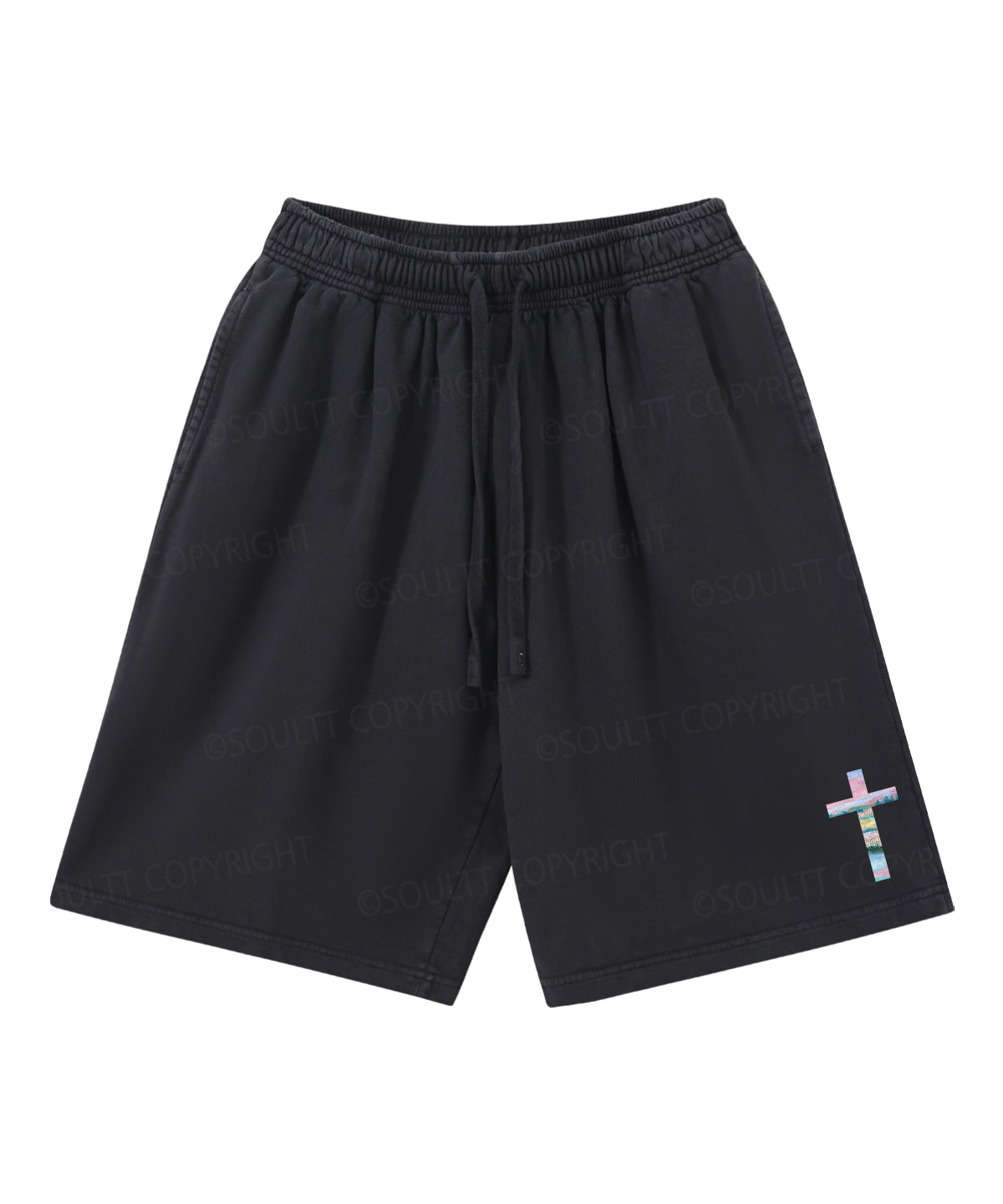 He Heals The Brokenhearted Double Sided Unisex Christian Washed T-Shirt & Shorts