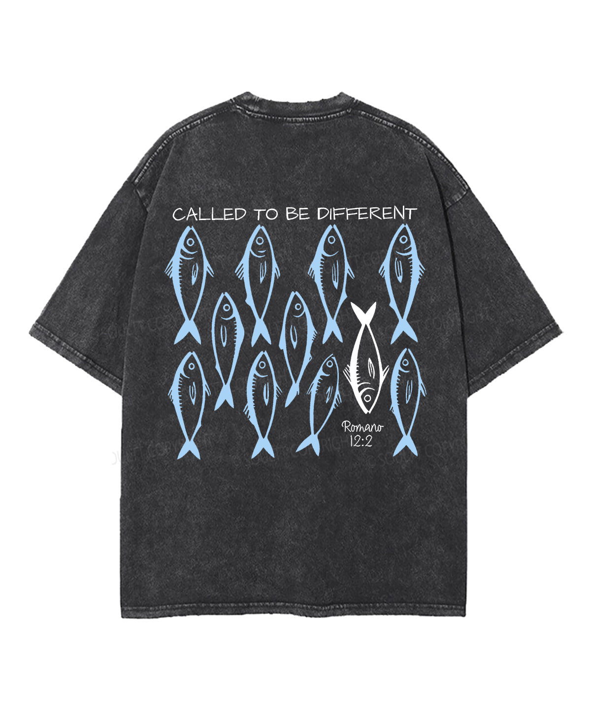 Called To Be Different Double Sided Unisex Washed Christian T-shirt