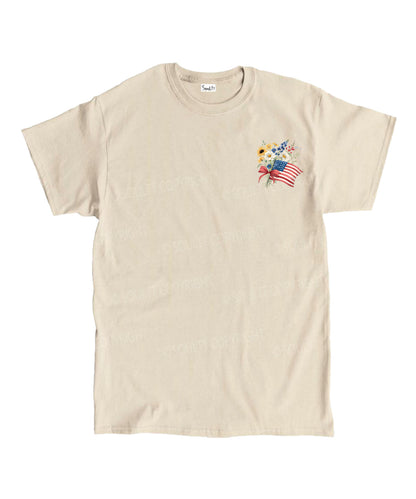 250 Years America Anniversary Double Sided Unisex Cotton Christian T-Shirt