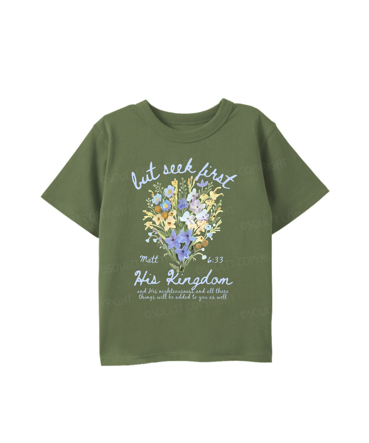 Kids His Kingdom Cotton Christian T-shirt