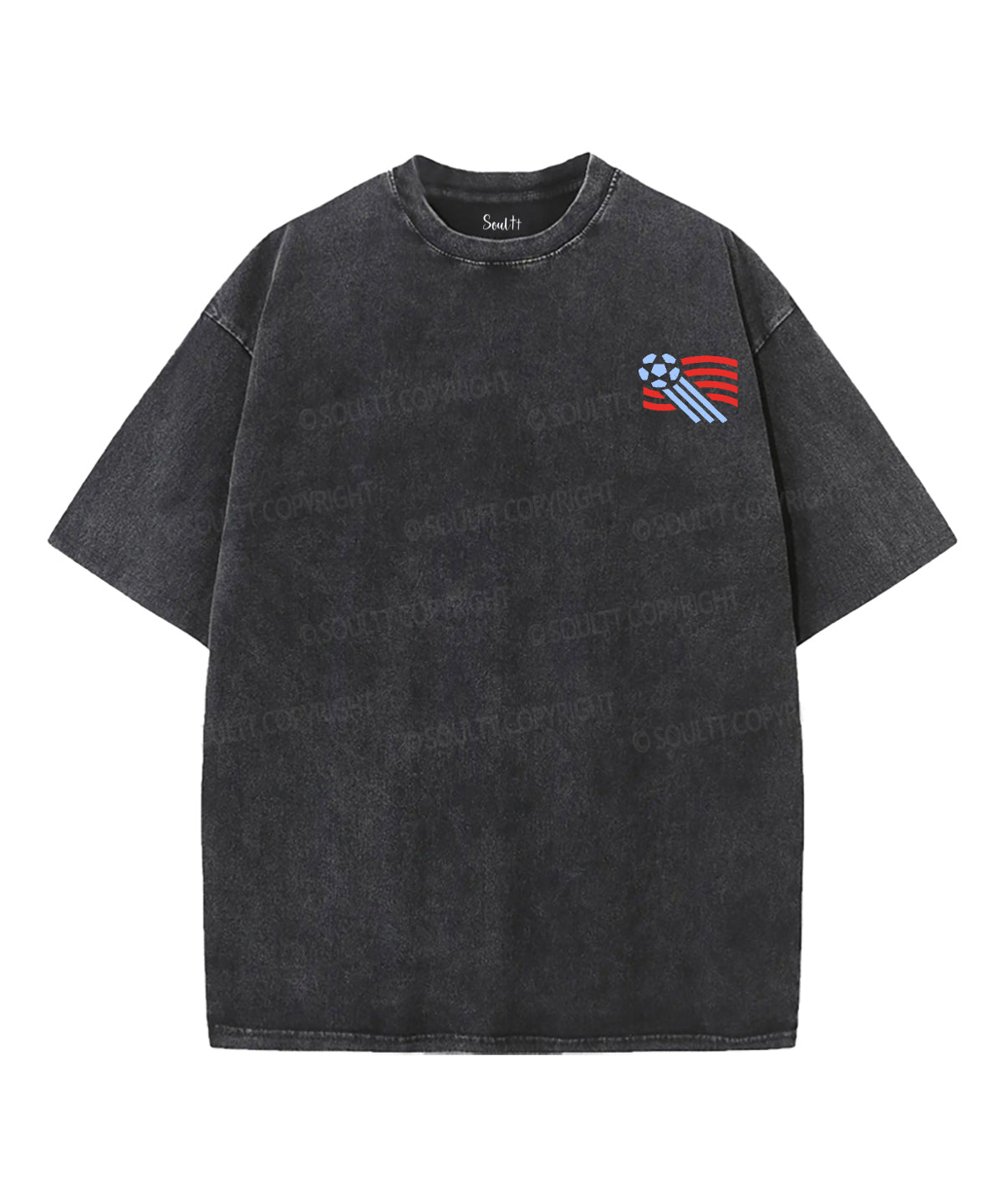 World Cup Double Sided Unisex Washed Christian T-shirt