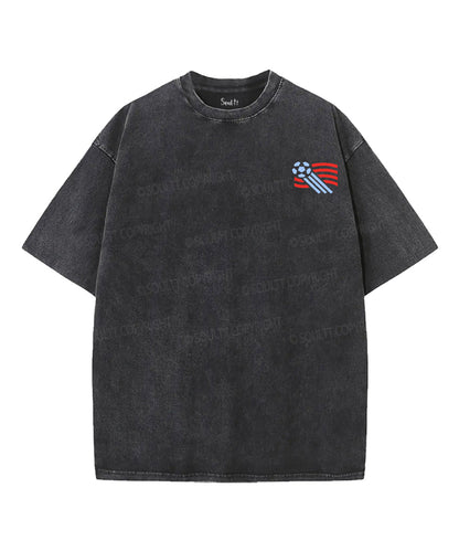 World Cup Double Sided Unisex Washed Christian T-shirt