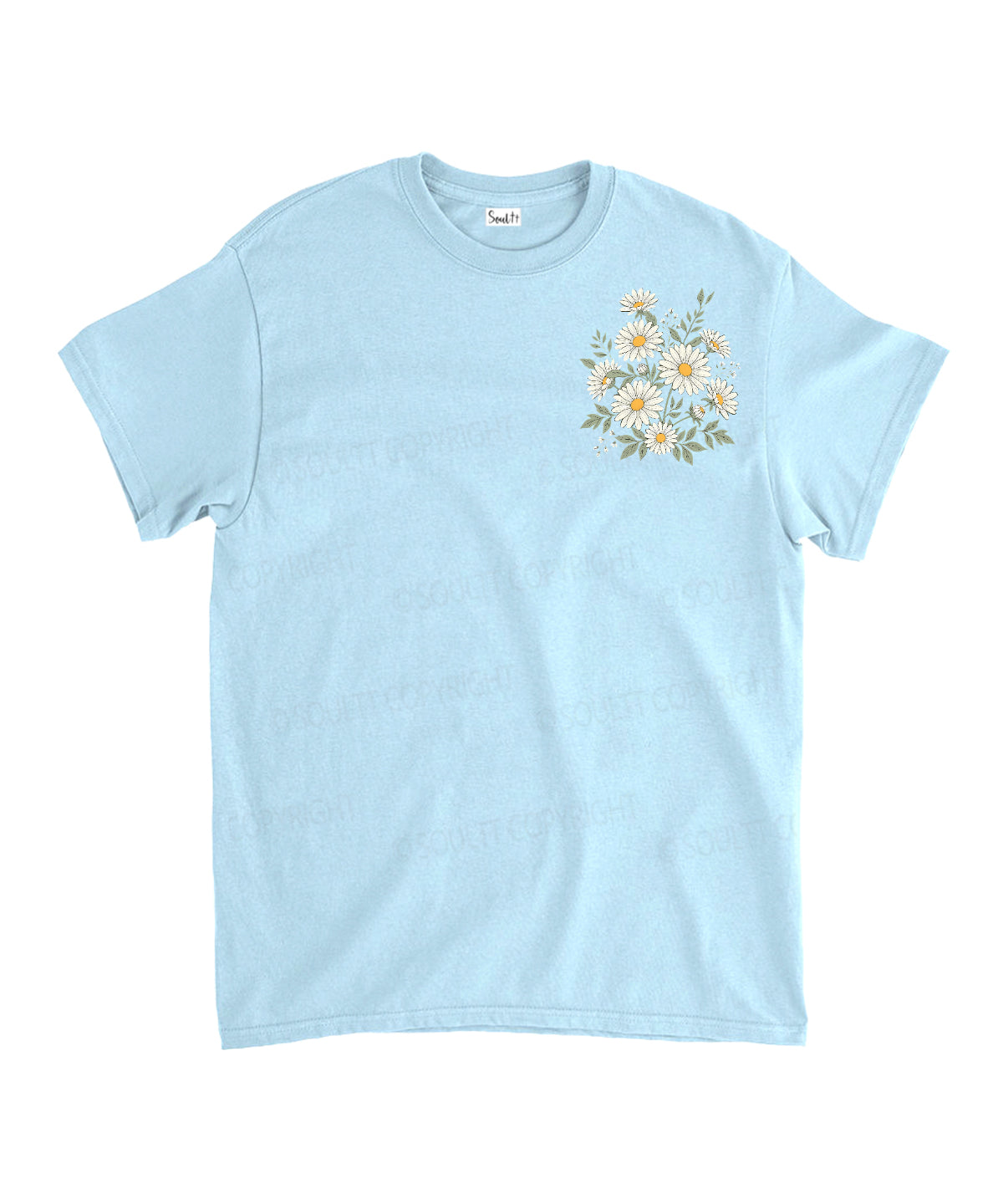 Rooted In Christ Double Sided Unisex Cotton Christian T-Shirt