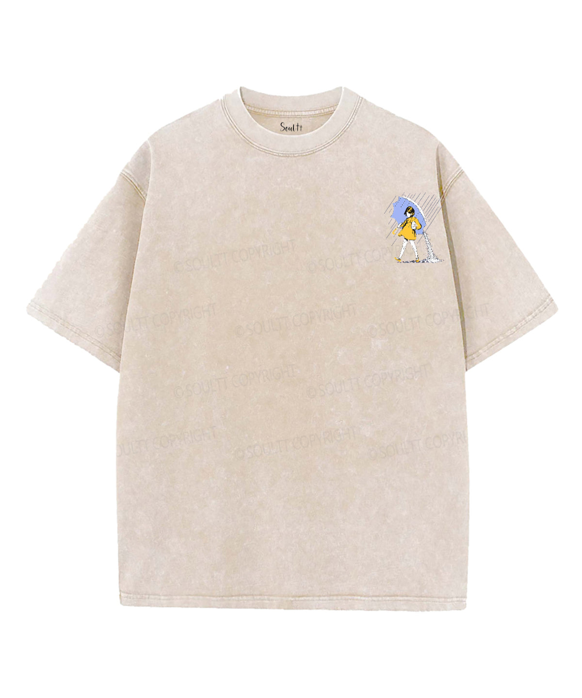 Sent To Season Double Sided Unisex Washed Christian T-shirt