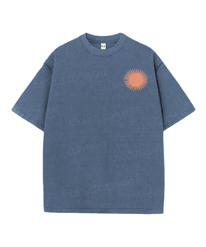 Salt & Light Double Sided Unisex Christian Washed T-Shirt & Shorts