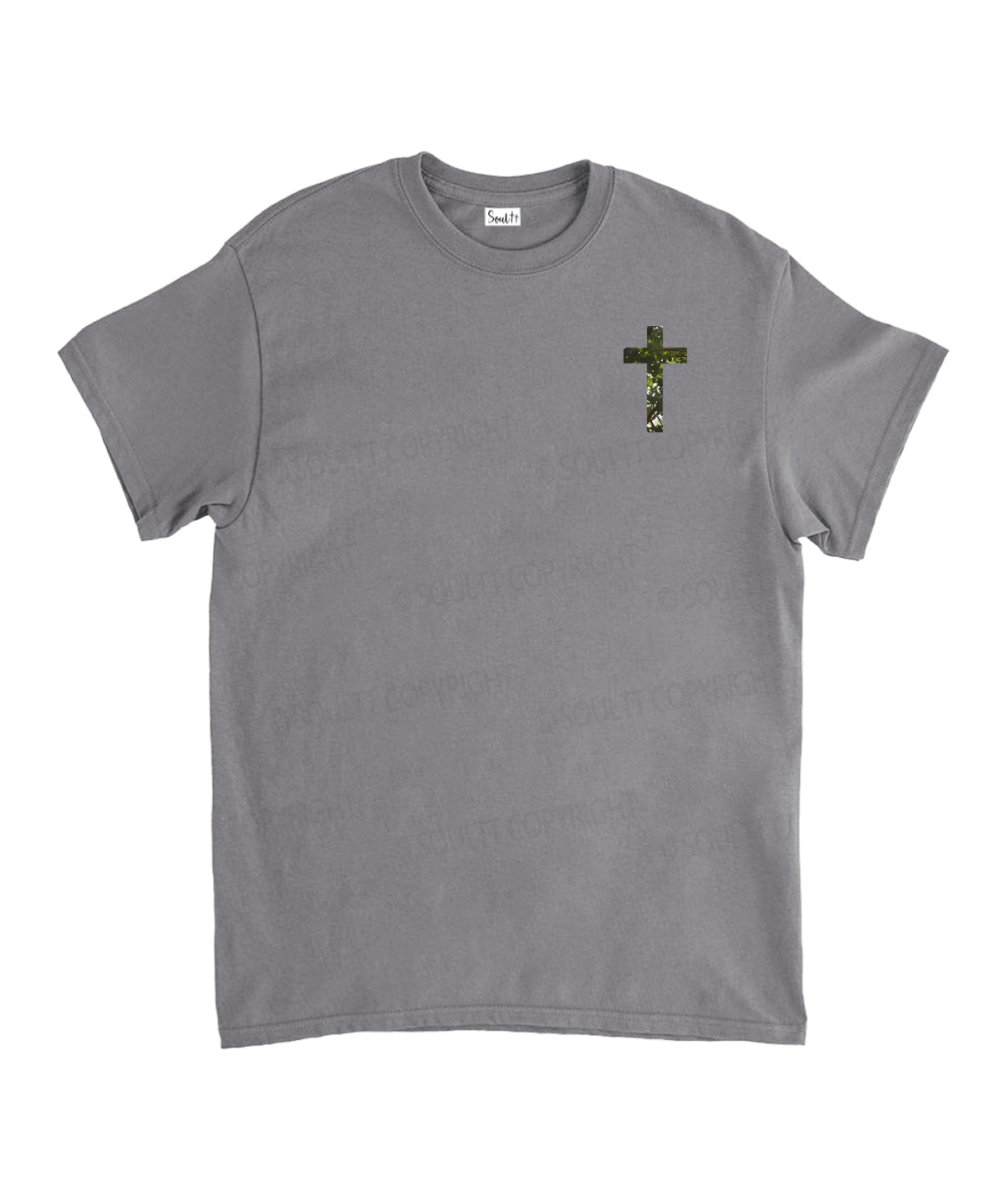 Rooted In Christ Double Sided Unisex Cotton Christian T-Shirt