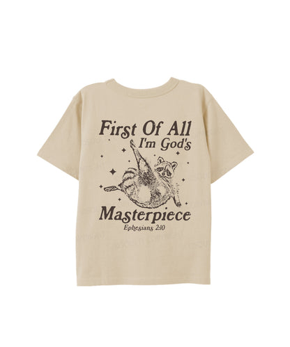 Kids First Of All I'm God's Double Sided Cotton Christian T-shirt