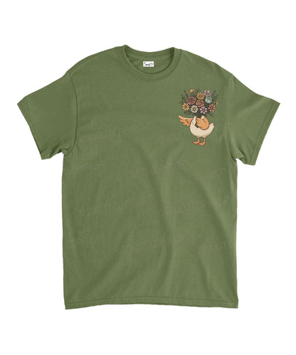Sorry I’m Late, His Timing Not Mine Double Sided Unisex Cotton Christian T-Shirt