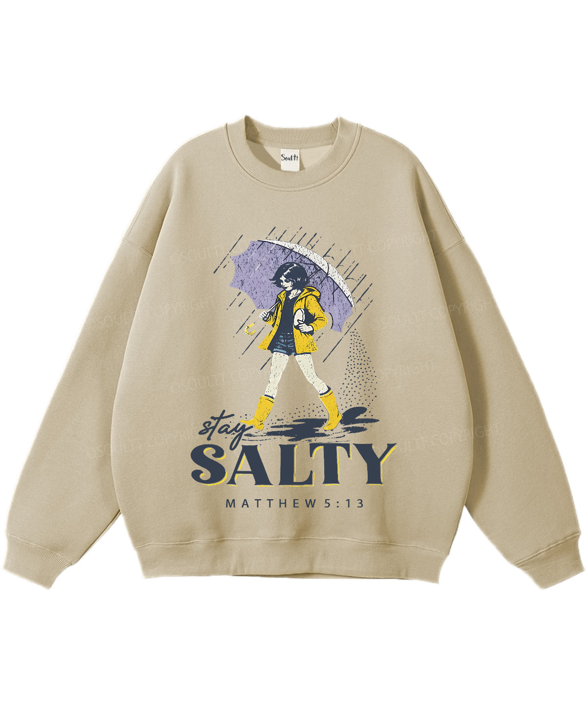 Stay Salty Christian Sweatshirt