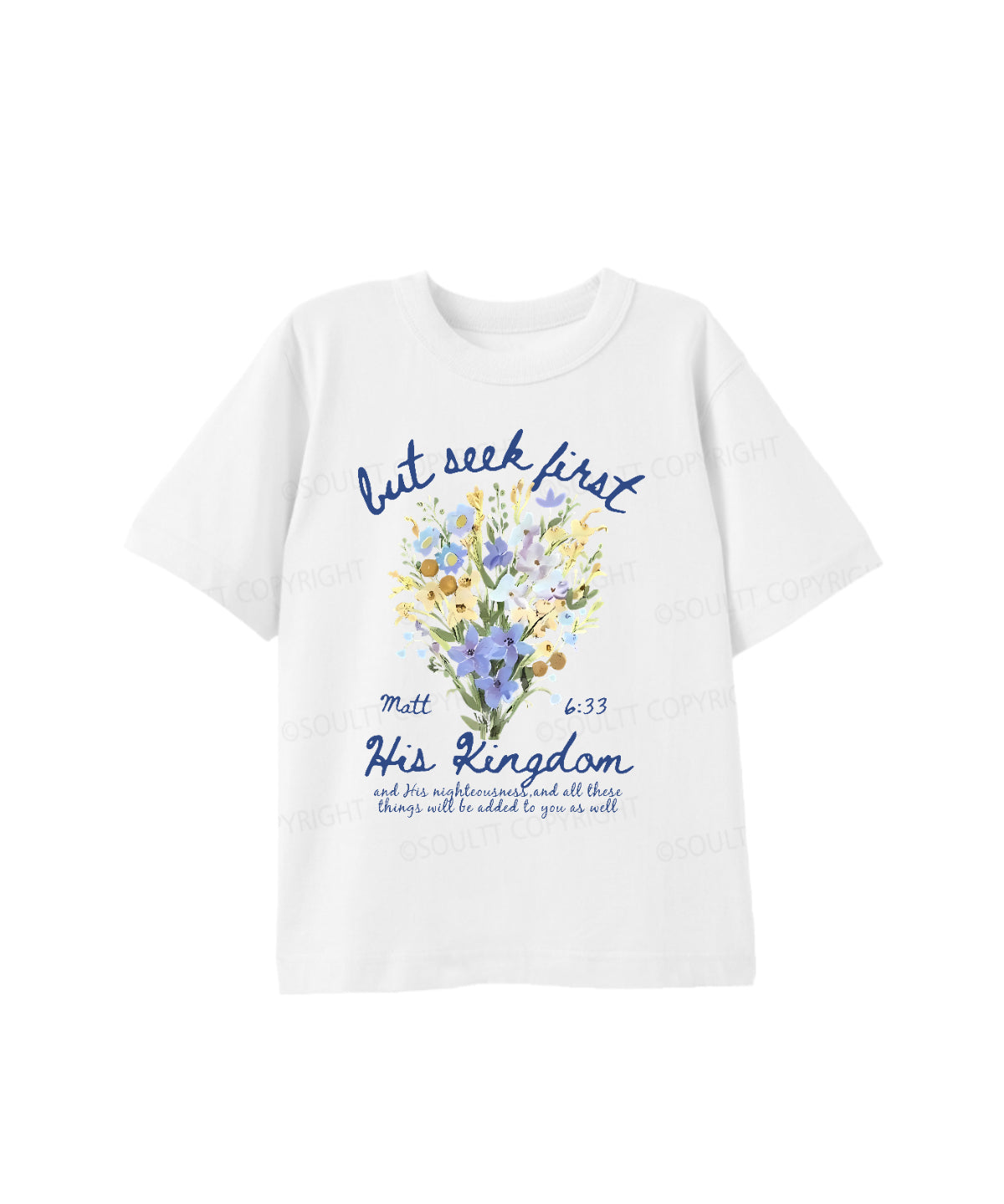 Kids His Kingdom Cotton Christian T-shirt