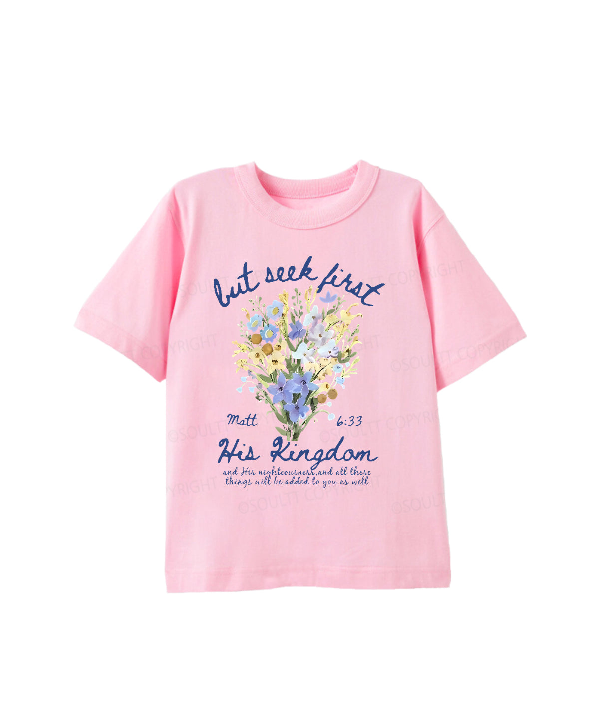 Kids His Kingdom Cotton Christian T-shirt