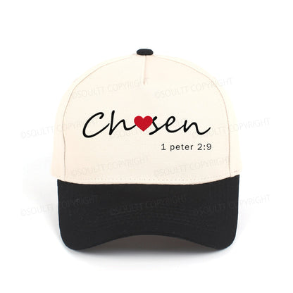 Chosen Embroidered Christian Trucker Hat