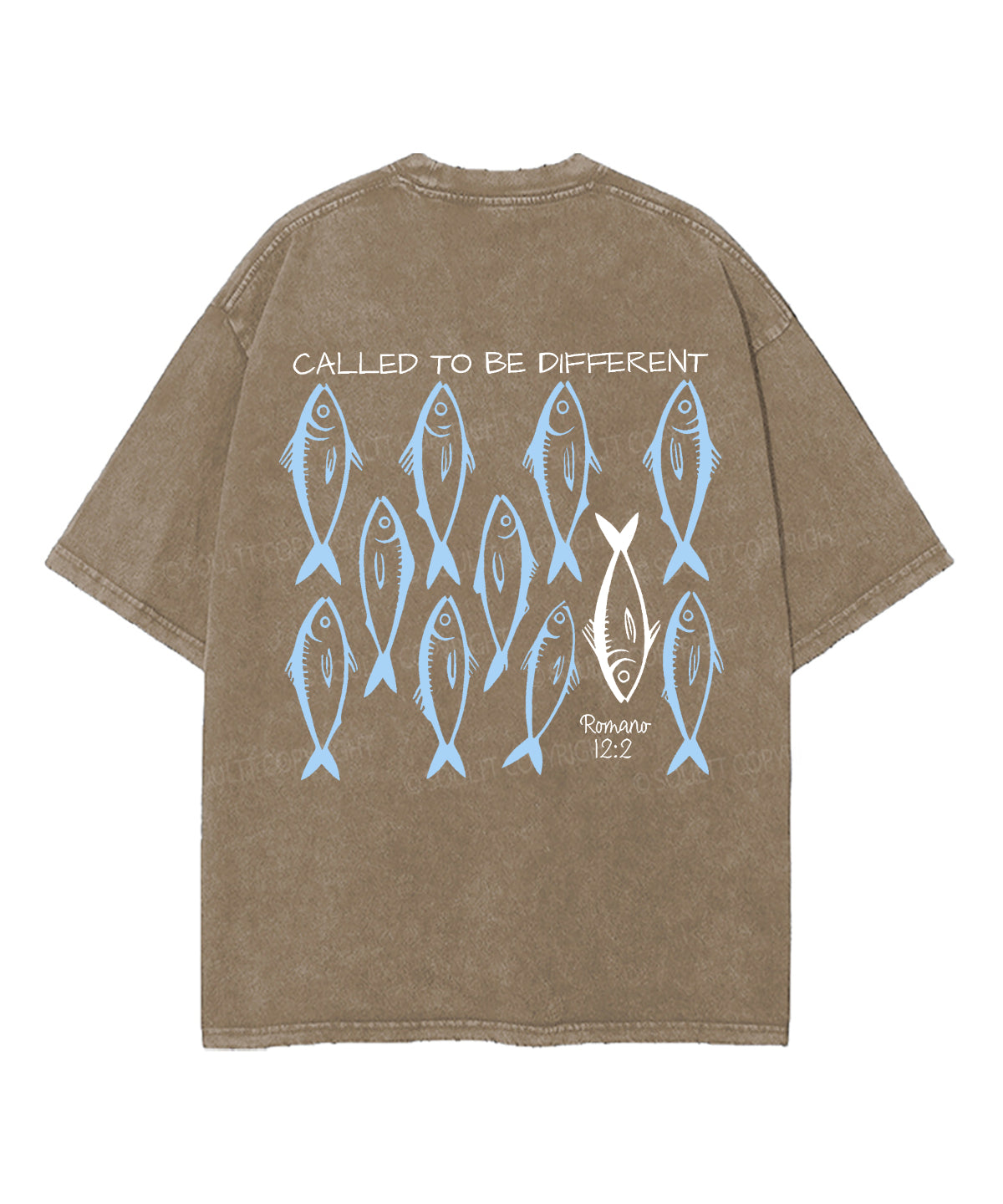 Called To Be Different Double Sided Unisex Washed Christian T-shirt