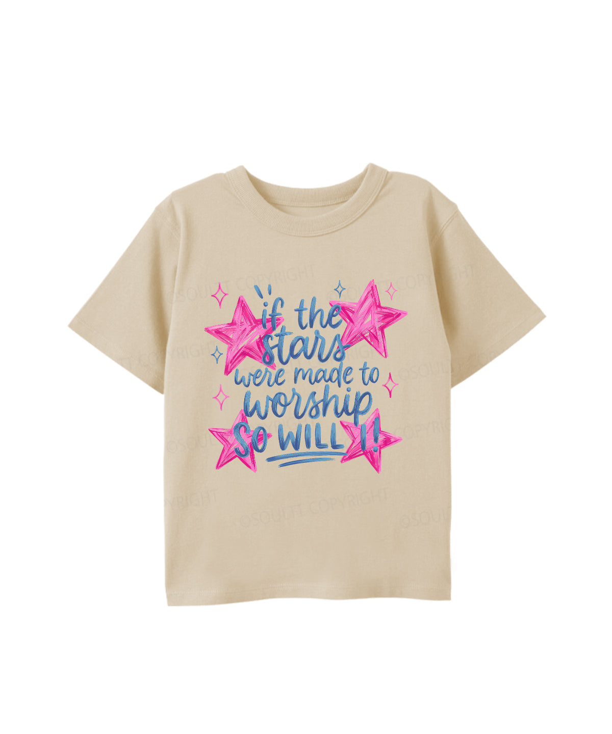Kids If The Stars Were Made Cotton Christian T-shirt