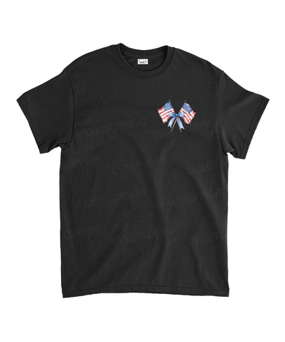 Blessed Is A Nation Whose god Is The Lord Double Sided Unisex Cotton Christian T-Shirt