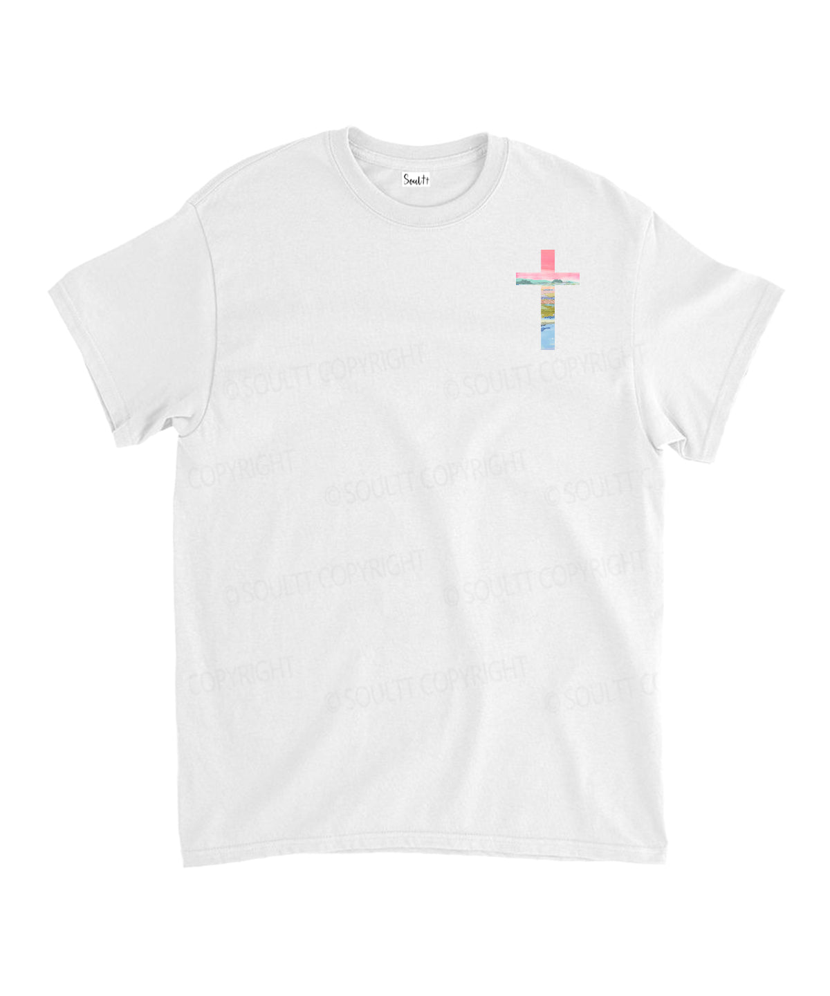 His Mercies Are New Every Morning Double Sided Unisex Cotton Christian T-Shirt