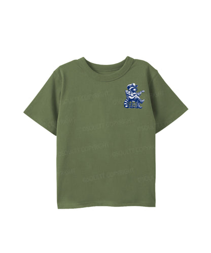 Kids Feral But Forgiven Double Sided Cotton Christian T-shirt