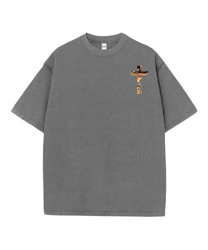 It's About To Rain We're Not Missing This Boat Double Sided Unisex Christian Washed T-Shirt & Shorts