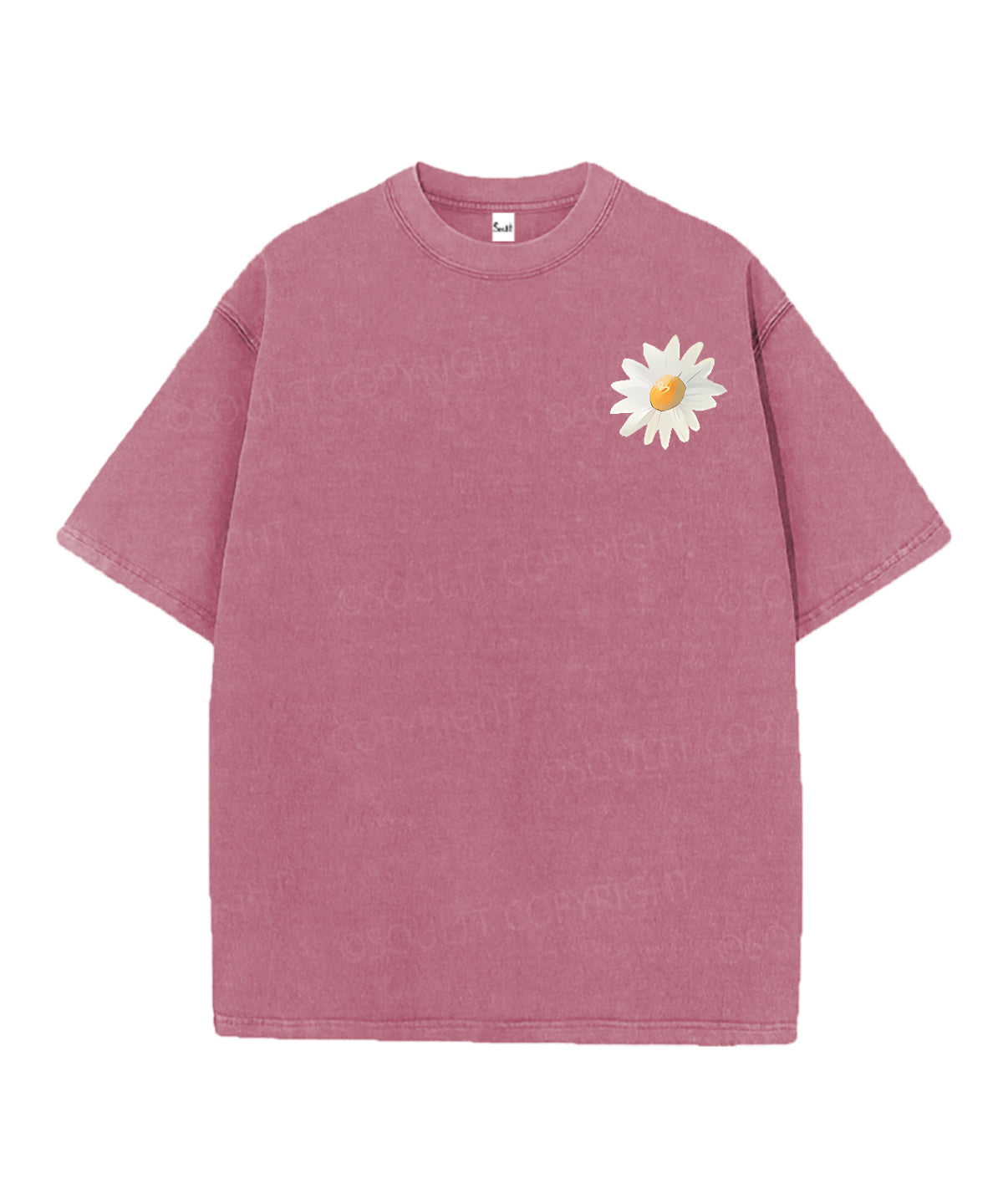 Consider The Wildflowers Double Sided Unisex Christian Washed T-Shirt & Shorts