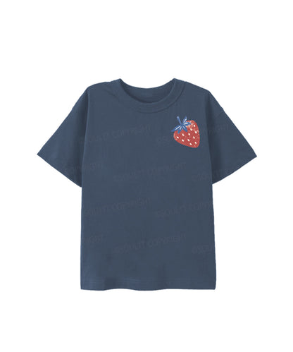 Kids Fruit Of The Spirit Double Sided Cotton Christian T-shirt