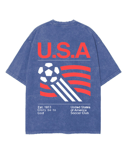 World Cup Double Sided Unisex Washed Christian T-shirt