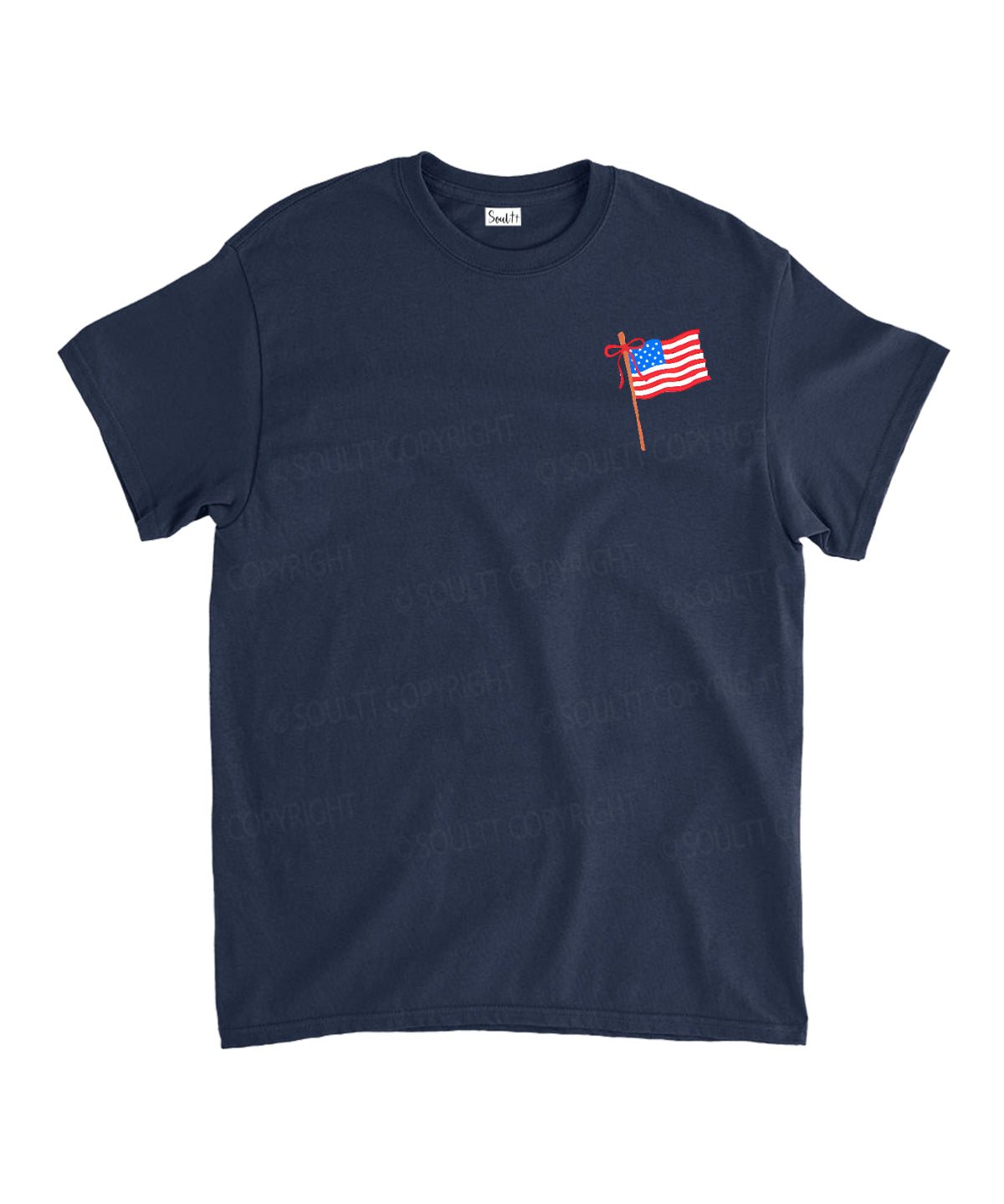 Blessed Is The Nation Whose God Is The Lord Double Sided Unisex Cotton Christian T-Shirt