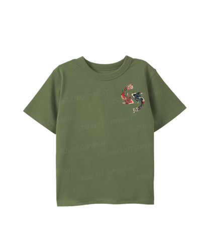 Kids I WIll Be With You Double Sided Cotton Christian T-shirt
