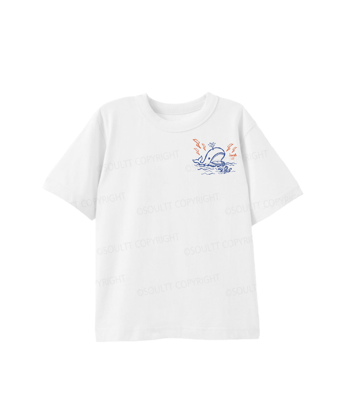 Kids We're Doing God's Will Double Sided Cotton Christian T-shirt