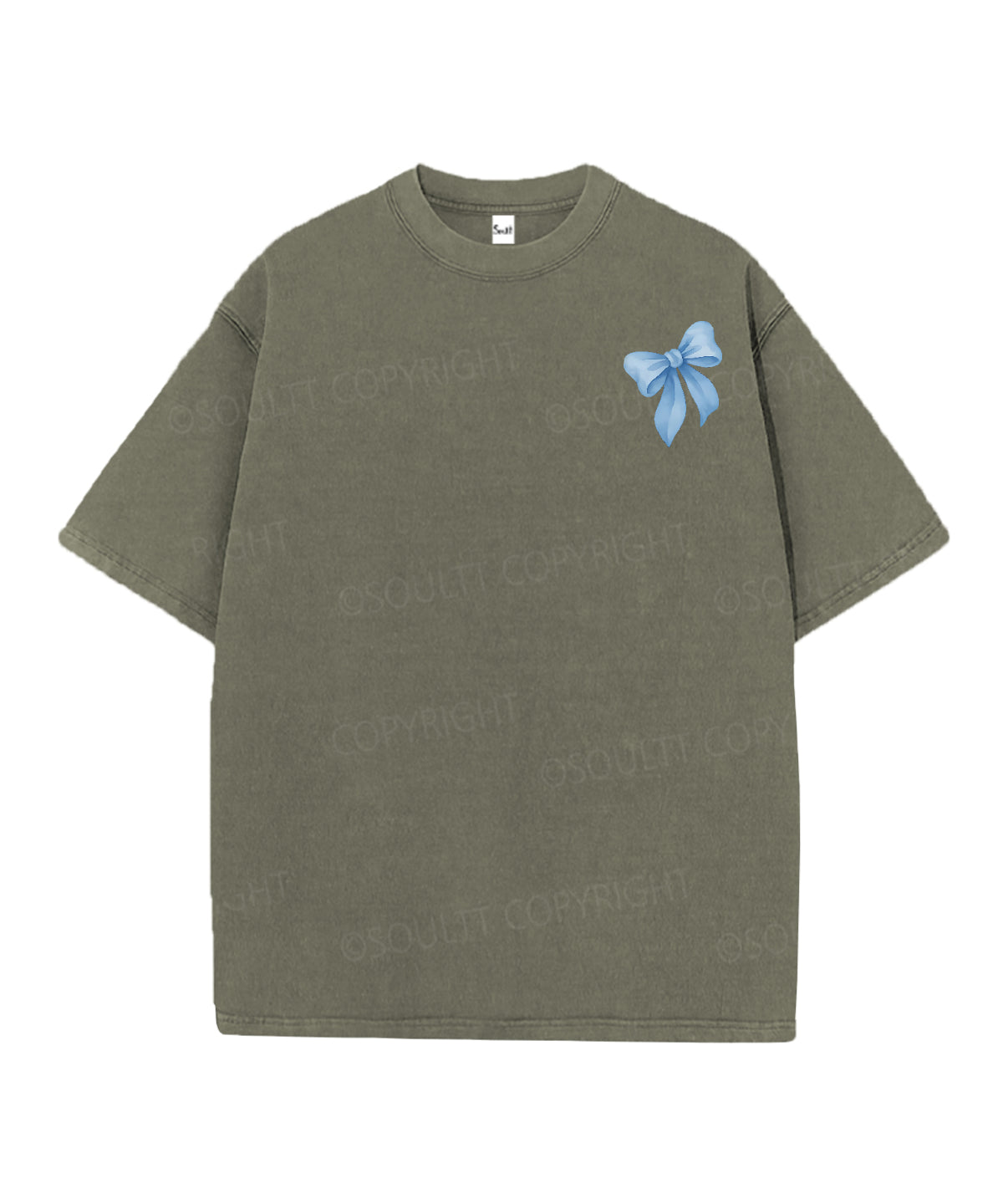 Loves Jesus And America Too Double Sided Unisex Christian Washed T-Shirt & Shorts