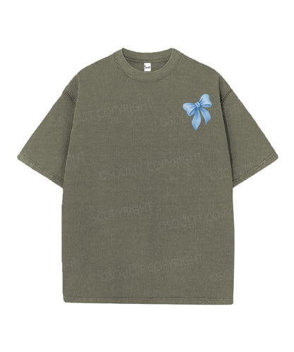 Loves Jesus And America Too Double Sided Unisex Christian Washed T-Shirt & Shorts
