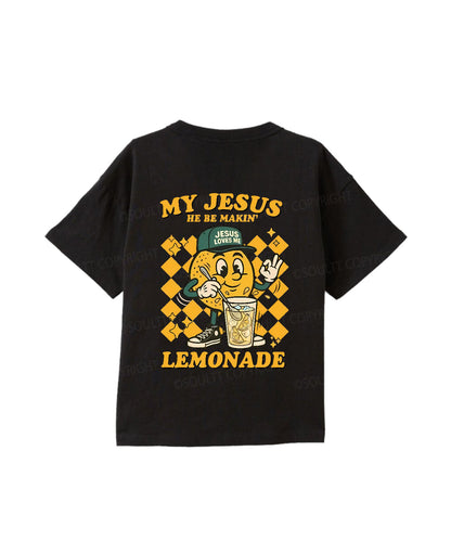 Kids Life Gave Me Some Lemons Double Sided Cotton Christian T-shirt