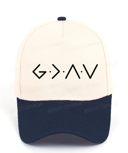 Faith Symbol Embroidered Christian Trucker Hat