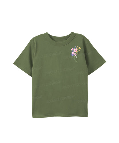 Kids Created For Such A Time Double Sided Cotton Christian T-shirt