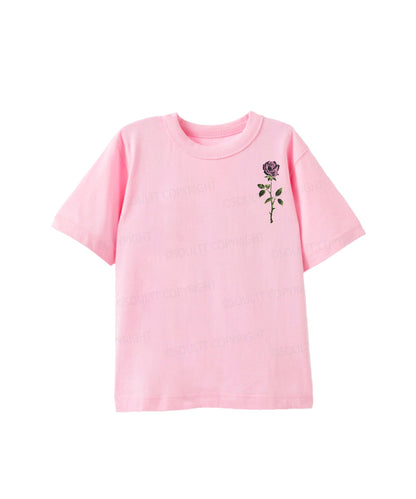 Kids Love Never Fails Double Sided Cotton Christian T-shirt
