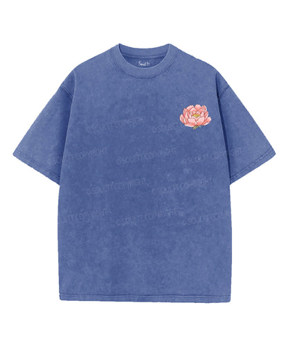 Worship Anyway Double Sided Unisex Washed Christian T-shirt