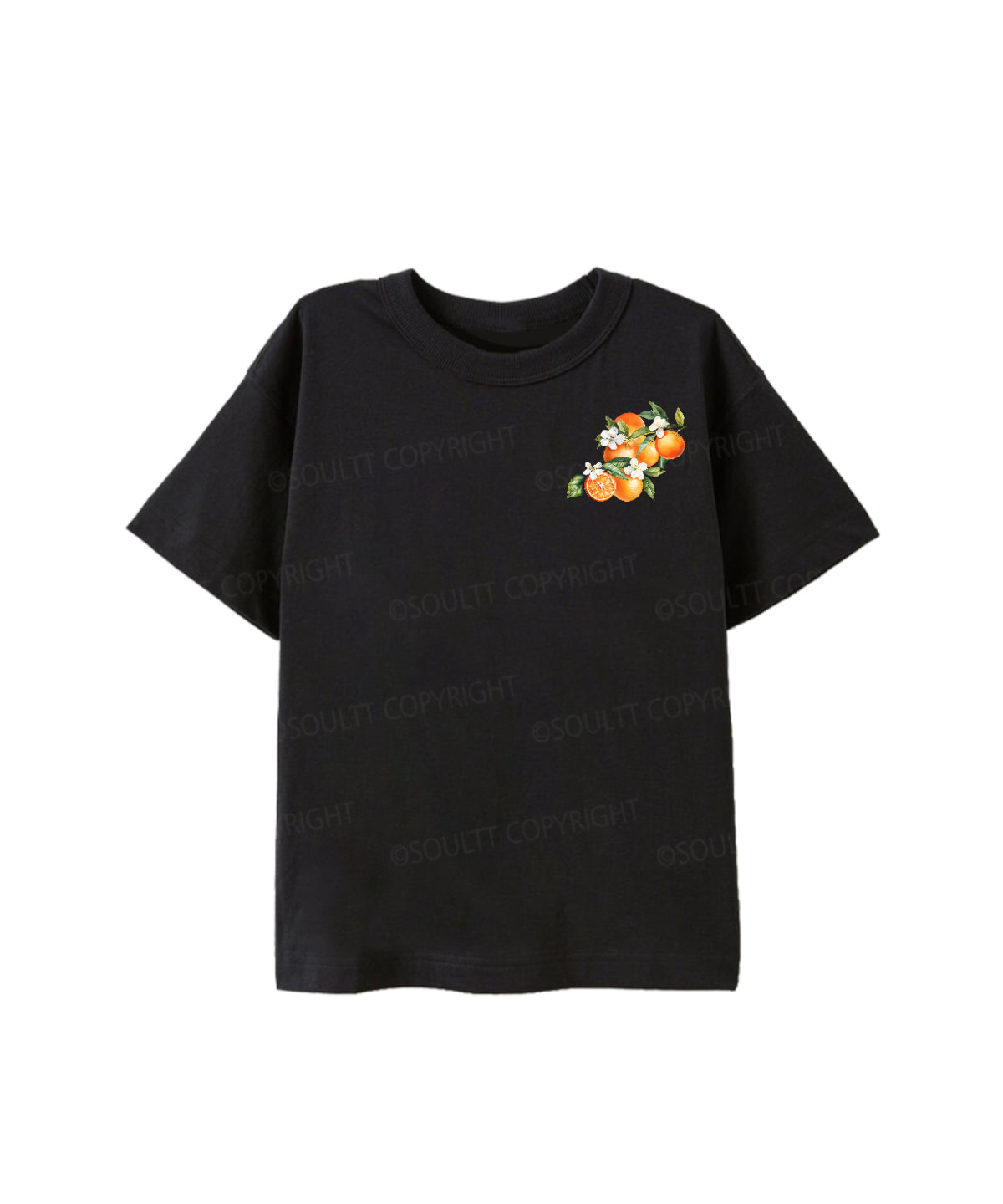 Kids Fruit Of The Spirit Double Sided Cotton Christian T-shirt