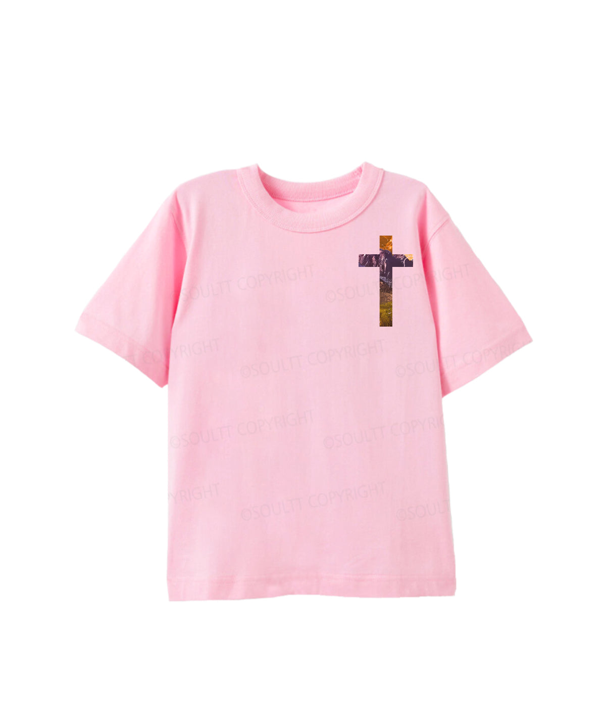 Kids Riding With Purpose Double Sided Cotton Christian T-shirt